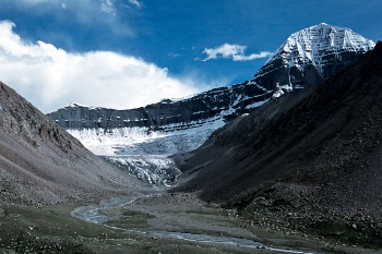 The north face of Mt. Kailash